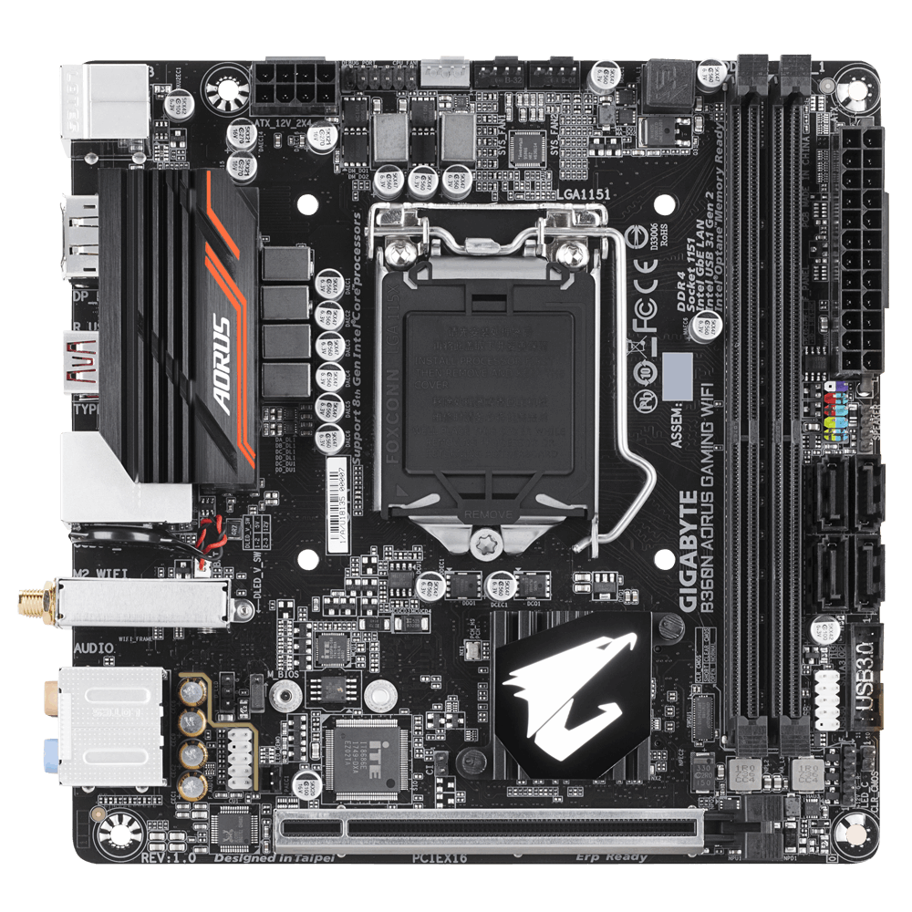 Gigabyte b360n sale wifi mini itx